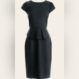 J Crew Peplum Dress